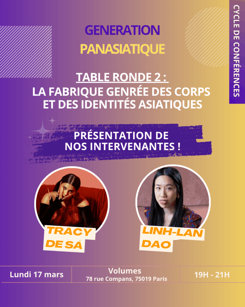 description de la conférence et deux personnes
