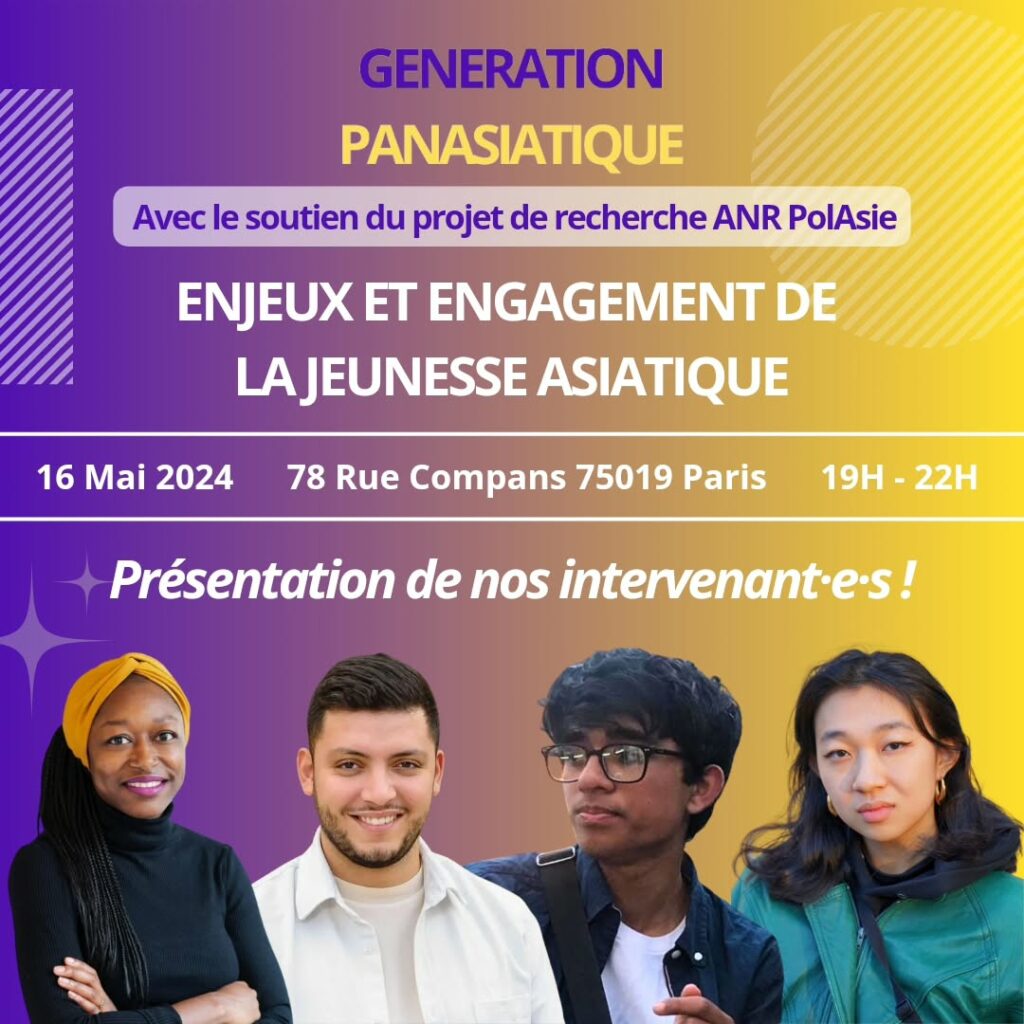 génération panasiatique, événement, conférence, table ronde